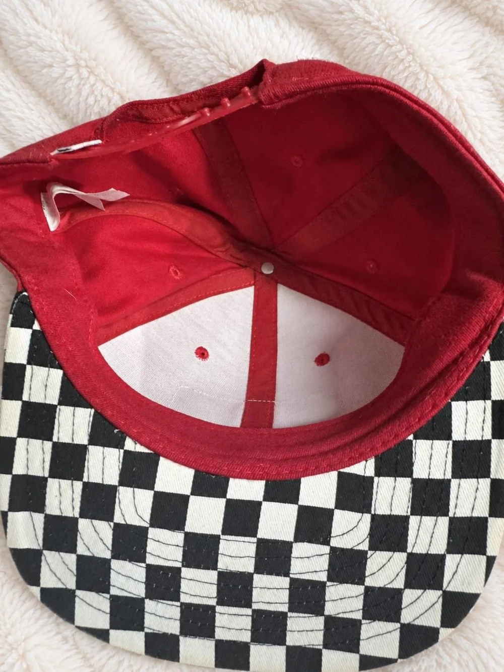 Vans stylish red